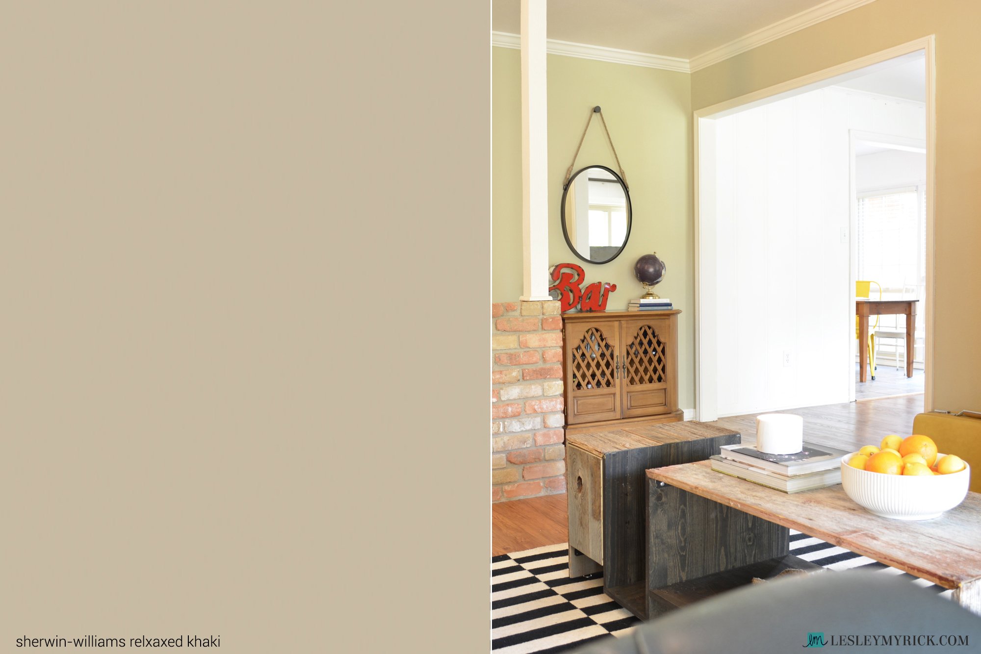 Best neutral paint color: Sherwin-Williams Relaxed Khaki