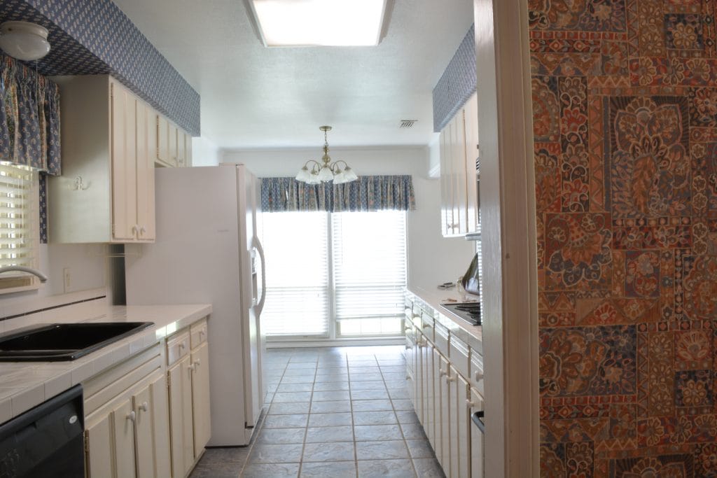 You won't believe the "after" of this  Waco, Texas Mid-Century kitchen!