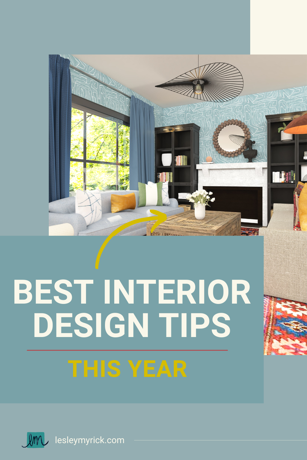Check out the best interior design tips from interior designer Lesley Myrick. From planning your design splurges to working with an interior designer to tips on remodeling your kitchen, we've covered a lot to help you bust out of a boring home! 