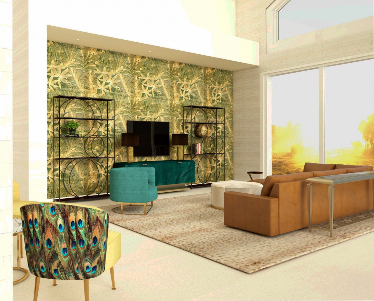 How to Decorate a Long Narrow Living Room Lesley Myrick Interior