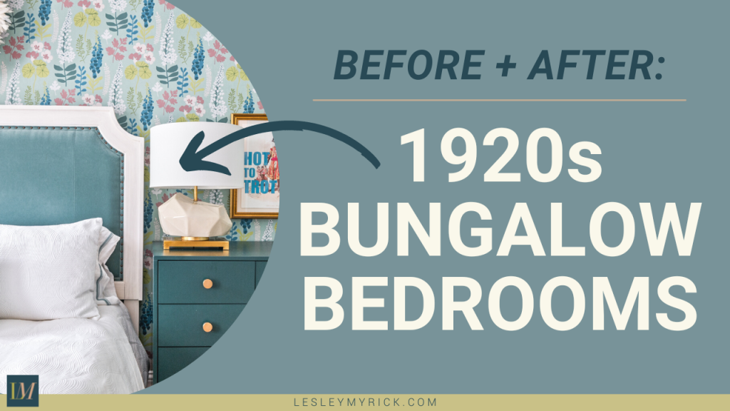 Before and After: Modern 1920s Bungalow Bedrooms