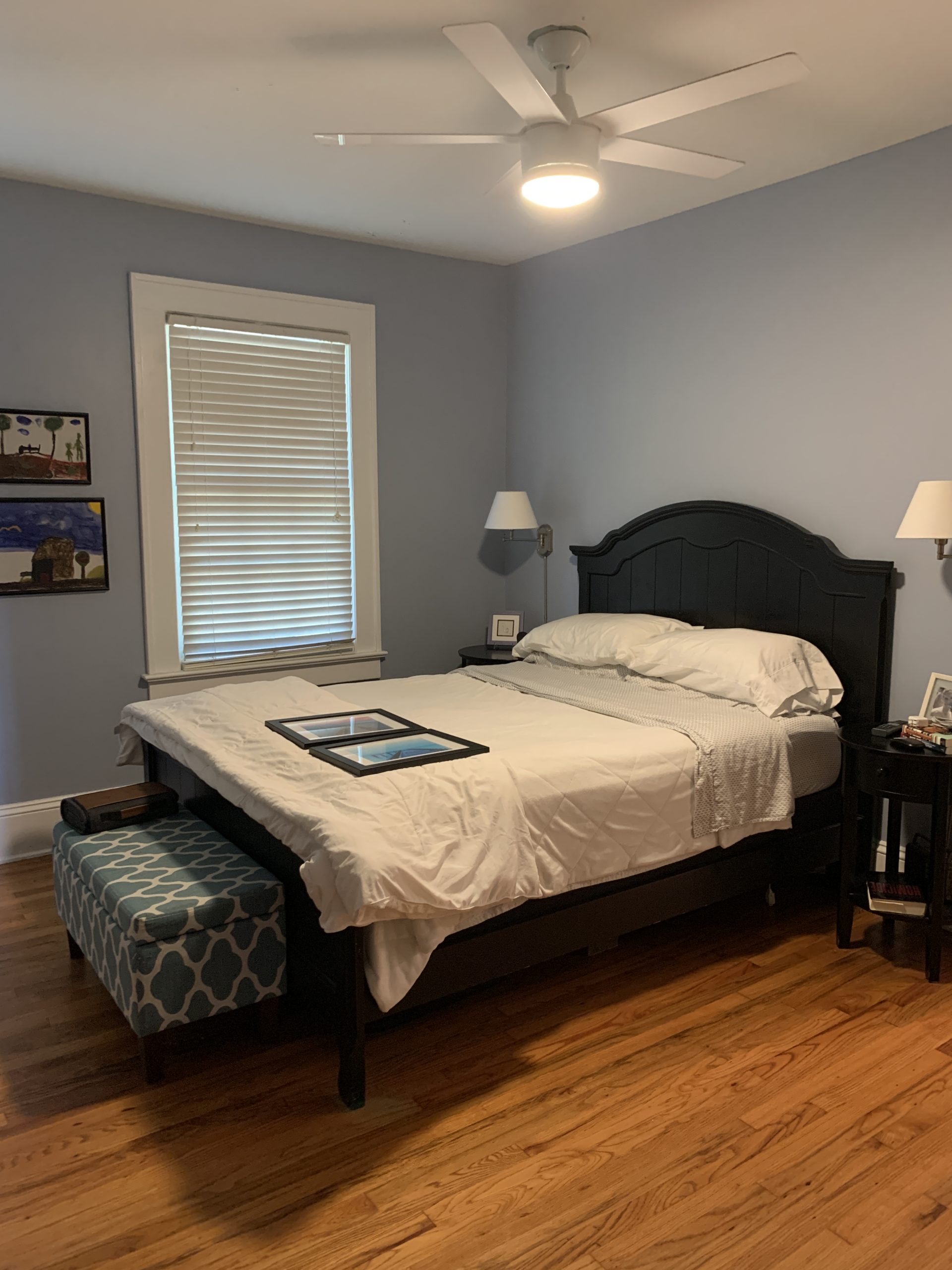 "Before" photo of a Macon, GA bedroom