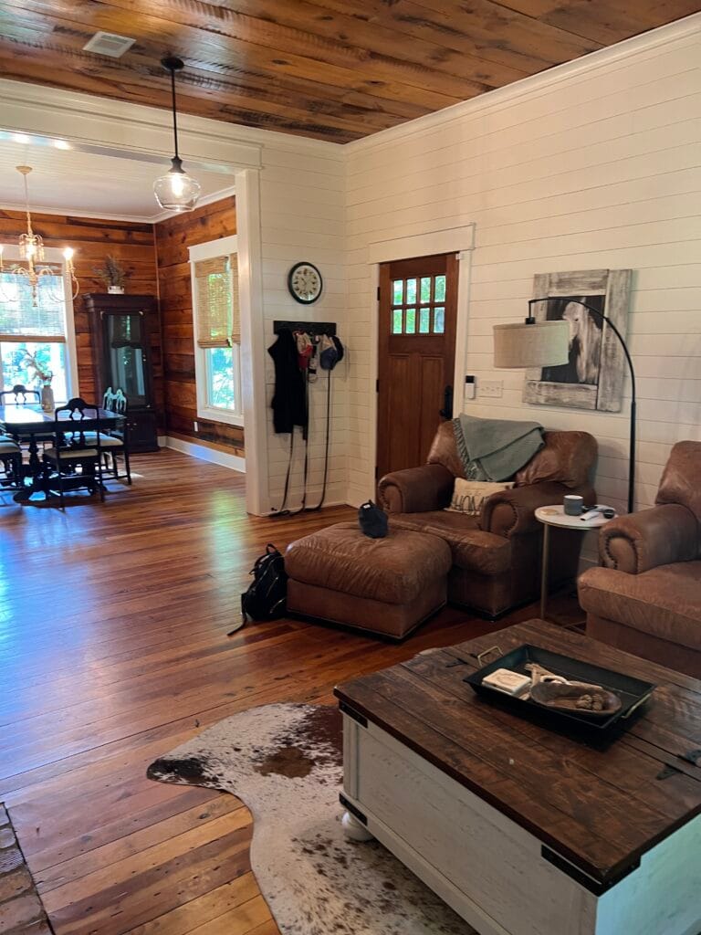 Before and After Renovated Farmhouse in Forsyth, GA Lesley Myrick