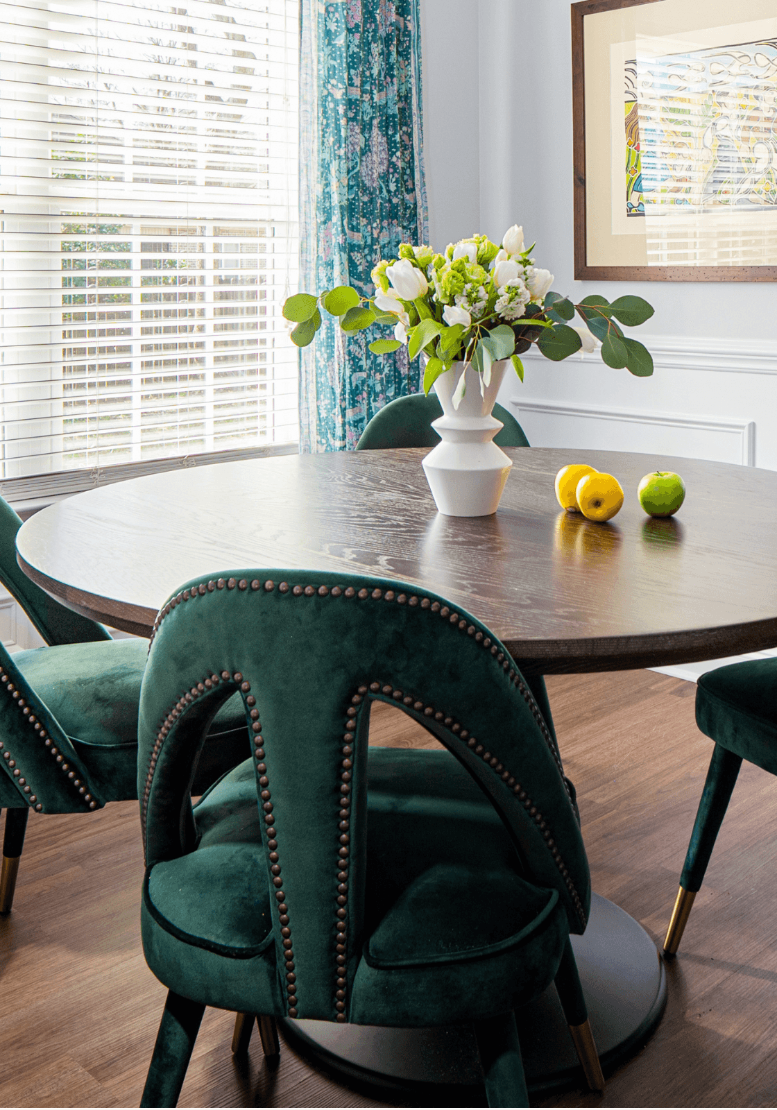 kitchen-refresh-breakfast-room-green-velvet-chairs kitchen-refresh-breakfast-room-green-velvet-chairs