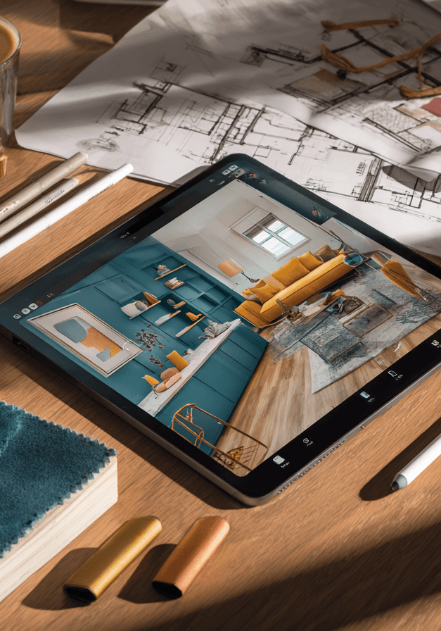 lmid-ai-design-workflow-ipad-rendering-fabric-swatches